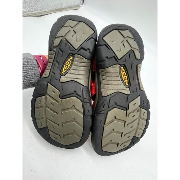 KEEN Kids Newport H2 Water Sandals Unisex Red Outdoors Casual Waterproof - Picture 12 of 12